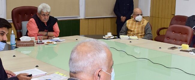 Lt Governor chairs preparatory meeting of Amarnath Yatra-2021