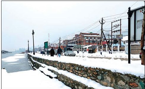 Cold conditions continue in Kashmir