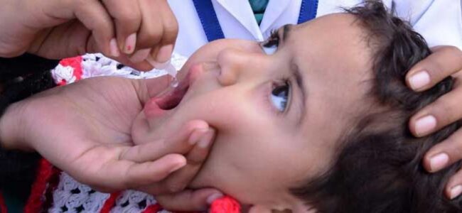 J&K carries out pulse polio drive, CM Abdullah vows to make UT polio-free J&K carries out pulse polio drive, CM Abdullah vows to make UT polio-free
