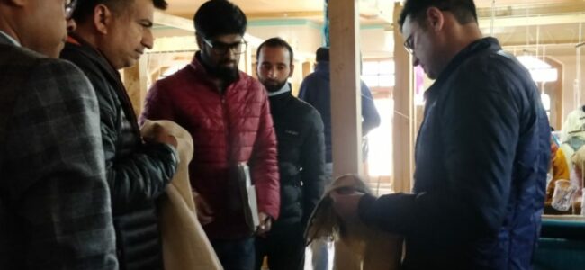 Handmade Tweed being revived under World Bank funded JTFRP Handmade Tweed being revived under World Bank funded JTFRP