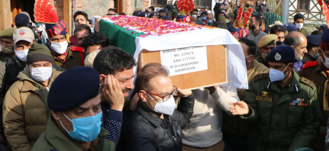 Morning cup of tea proves fatal for two policemen shot dead in upmarket Srinagar area Morning cup of tea proves fatal for two policemen shot dead in upmarket Srinagar area