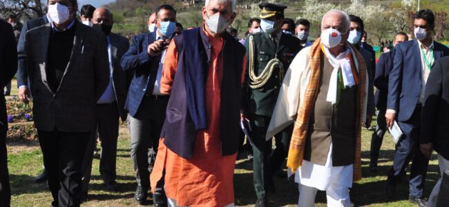  No place for militancy, its supporters in new JK: LG Manoj Sinha
