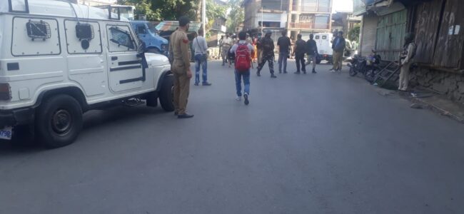 Grenade blast in Barbershah area, three civilians injured