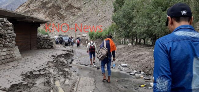 Cloudburst triggers flash floods in Kargil, no loss of human life reported: DC Kargil Cloudburst triggers flash floods in Kargil, no loss of human life reported: DC Kargil