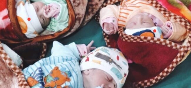 Woman gives birth to triplets at LD Hospital Woman gives birth to triplets at LD Hospital