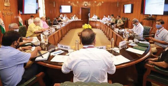 Amit Shah reviews security situation in JK