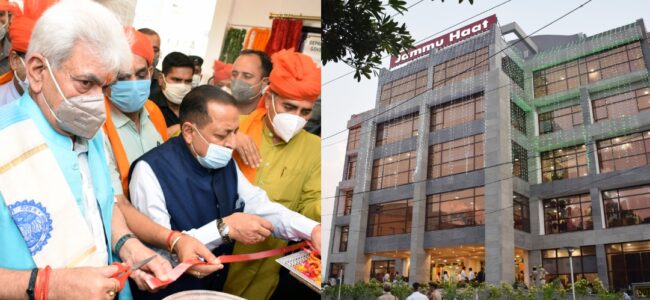 Lt Guv, Union Minister inaugurate Jammu HAAT