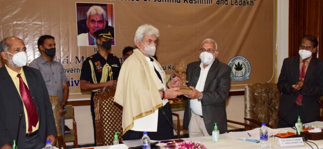 Lt Guv releases NAAC’s “Analysis of Accreditation Reports of JK, Ladakh