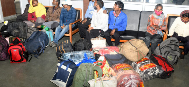 Question of survival stares at migrant workers’ families