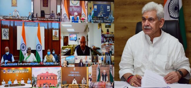 Union FM interacts with Chief Ministers, Lt Governors