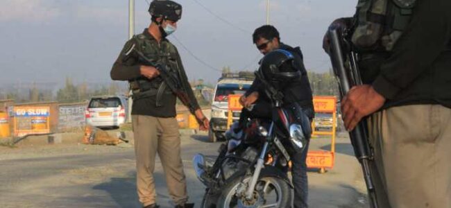 Report sought from Police over seizing of two-wheelers in Srinagar