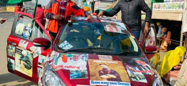 After year-long protest, farmers begin journey back home