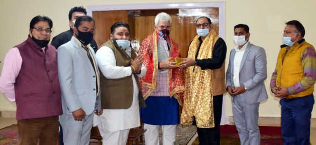 Several delegations call on Lt Governor