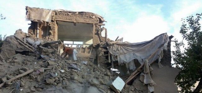 Twin earthquakes in western Afghanistan kill at least 22