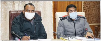 Div Com reviews Revenue matters of Srinagar District Div Com reviews Revenue matters of Srinagar District