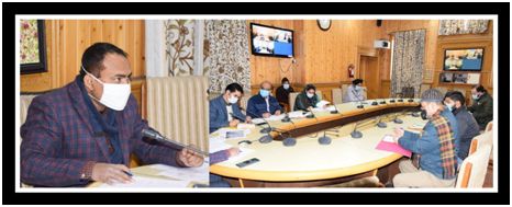 Div Com reviews progress on Semi Ring road project Div Com reviews progress on Semi Ring road project