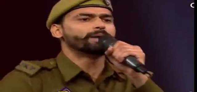 Rapper cop of Jammu and Kashmir awarded by DGP