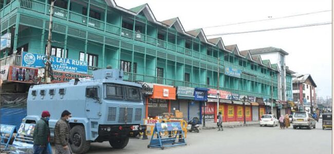 Covid surge: Authorities impose restrictions across Kashmir