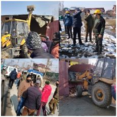 Restoration of Khushaal Sar lake: Srinagar Admin launches massive anti encroachment drive