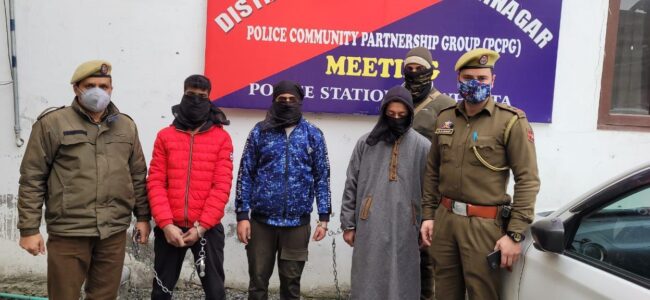Acid attack on woman: Police arrest three accused