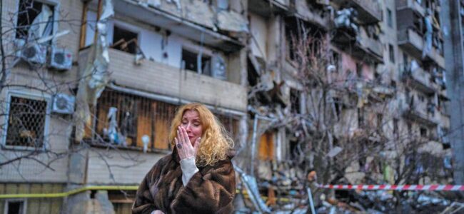 Ukrainians flee war, seeking safety across western borders