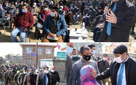 DC holds Public Grievance Redressal Camp at Panzinara