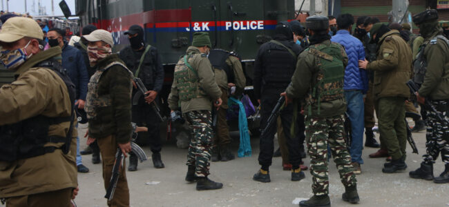 One civilian dead, 21 including cop injured in grenade attack at Amira Kadal Srinagar
