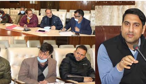 NABARD projects:  DC Srinagar reviews action plan for proposed developmental works