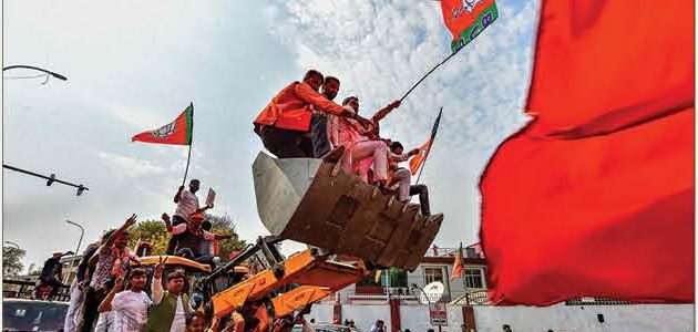 BJP is all over UP again:  Captures power in there other states