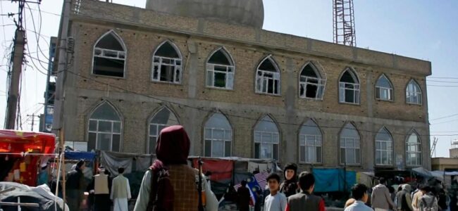 Death toll in Afghan mosque bombing rises to 33, says Taliban Death toll in Afghan mosque bombing rises to 33, says Taliban