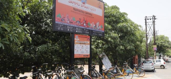 Bicycle-sharing system evokes overwhelming response in Jammu Bicycle-sharing system evokes overwhelming response in Jammu