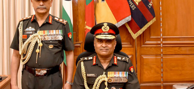 Priority is to ensure very high standards of operational preparedness: Army chief Priority is to ensure very high standards of operational preparedness: Army chief