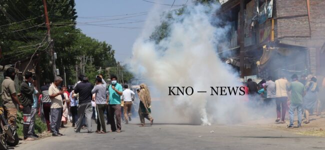 Chadoora Killing: Police foil KP members’ protest march towards Sgr Airport Chadoora Killing: Police foil KP members’ protest march towards Sgr Airport