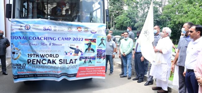 Lt Governor flags off Indian Pencak Silat team for World Championship in Malaysia