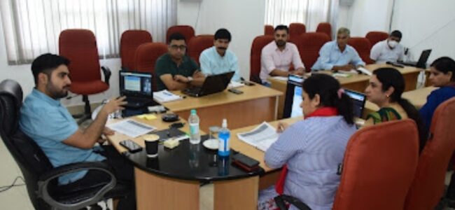Dir Information reviews status of implementation of actionable points under Media Policy 2020