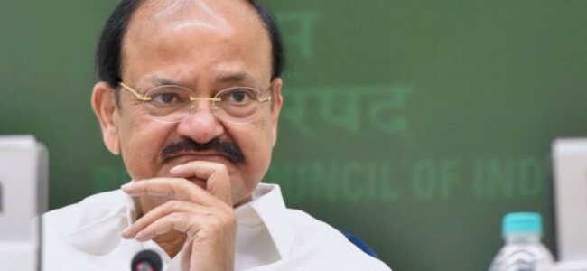 Rajya Sabha to bid farewell to Chairman Naidu Rajya Sabha to bid farewell to Chairman Naidu