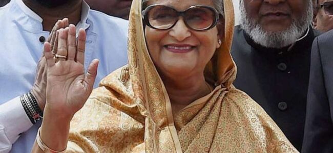 Bangladesh PM Hasina begins 4-day visit to India