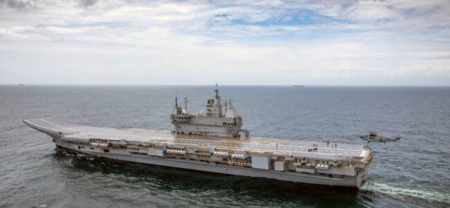 PM Commissions INS Vikrant PM Commissions INS Vikrant