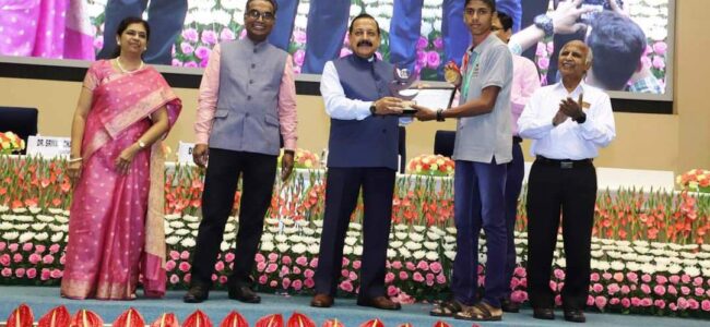 Inspire Award at 9th NLEPC: Kupwara Boy’s cooking gadget figures among top 60 innovations