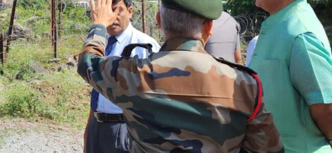 Lt Guv Manoj Sinha reviews security situation along the border in Poonch