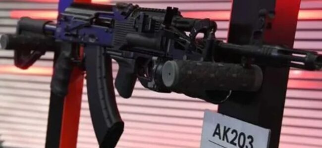 Production of AK-203 rifles to begin in India by year end: Russian official Production of AK-203 rifles to begin in India by year end: Russian official