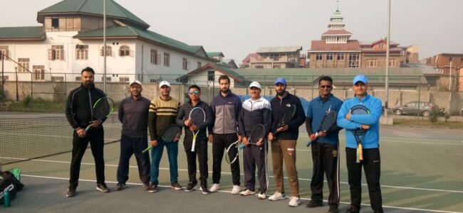 7-day tennis coaching camp begins at Gindun Complex