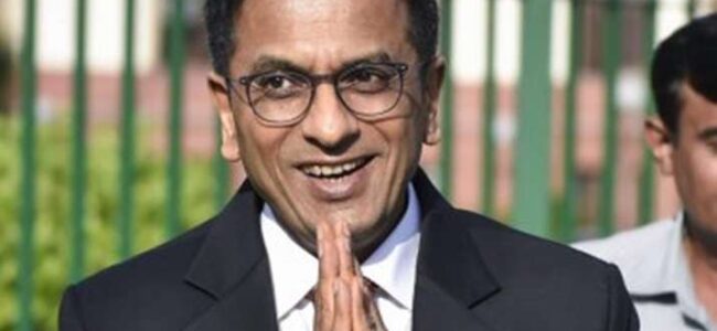 Structure of legal profession feudal, patriarchal and not accommodating of women: CJI Chandrachud Structure of legal profession feudal, patriarchal and not accommodating of women: CJI Chandrachud