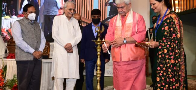 Lt Governor attends finale of month-long celebrations of 153rd Gandhi Jayanti held in schools Lt Governor attends finale of month-long celebrations of 153rd Gandhi Jayanti held in schools