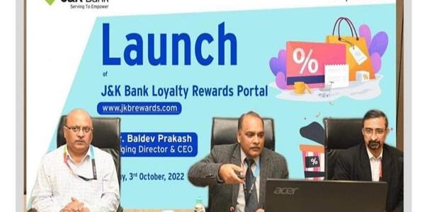 MD J&K Bank launches Loyalty Rewards Program, inaugurates Portal