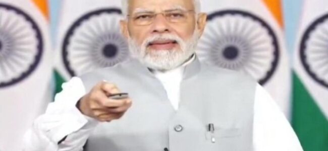 PM Modi holds massive road show for 2nd day in Bengaluru amid fanfare