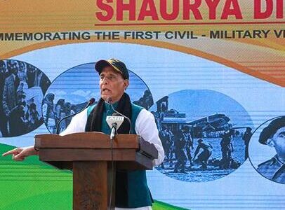 Rajnath Singh briefed by top military brass on border security, arrangements for Amarnath