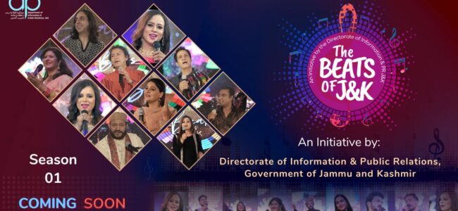 ‘The Beats of J&K’: DIPR launches ‘teaser’ of music show