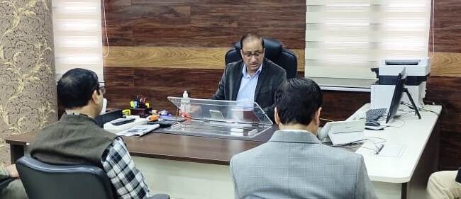 Dir JKEDI reviews functioning of Regional Campus Jammu Dir JKEDI reviews functioning of Regional Campus Jammu