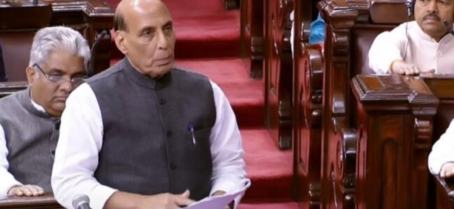 Communal colour being given if Centre talks about implementing Uniform Civil Code: Rajnath Singh